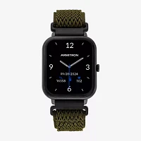 Armitron Connect Unisex Adult Chronograph Green Smart Watch 42-1018dggn