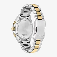 Citizen Mens Chronograph Two Tone Stainless Steel Bracelet Watch Ca4684-54x