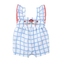 Baby Essentials Girls 2-pc. Sleeveless Romper