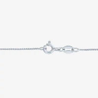 Womens Lab Created Green Emerald Sterling Silver Oval Pendant Necklaces
