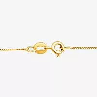 (G Womens 1 CT. T.W. Lab Grown White Diamond 10K Gold Cross Pendant Necklaces