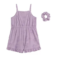 Knit Works Toddler Girls Sleeveless Romper