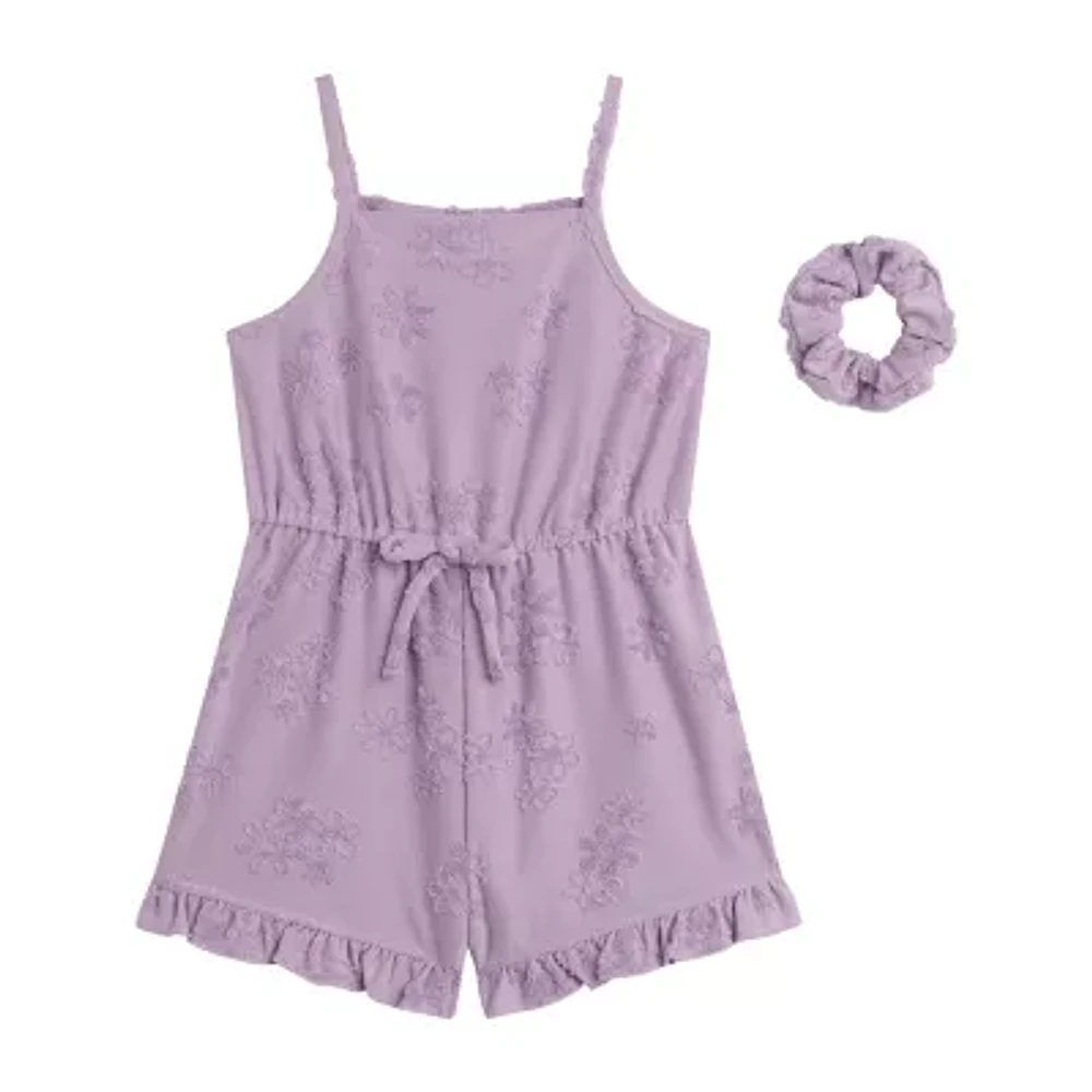 Knit Works Toddler Girls Sleeveless Romper