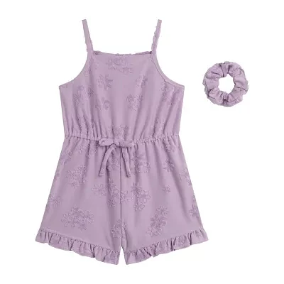 Knit Works Toddler Girls Sleeveless Romper