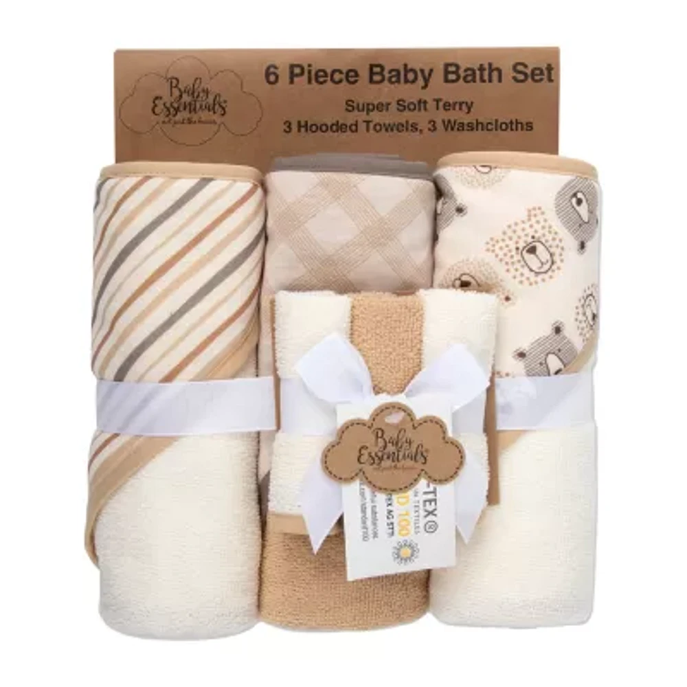 Baby Essentials 6-pc. Hooded Towels