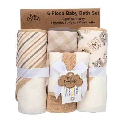 Baby Essentials 6-pc. Hooded Towels