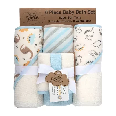 Baby Essentials 6-pc. Hooded Towels