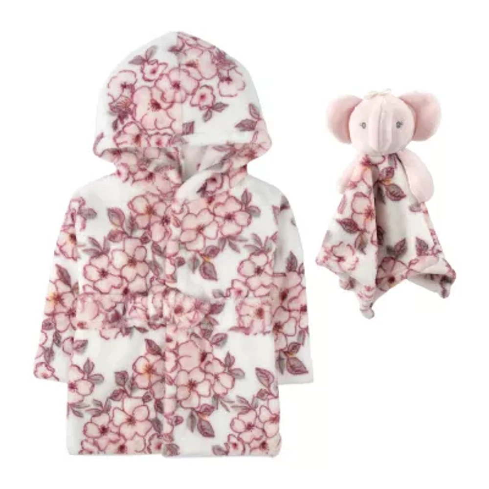 Baby Essentials Baby Girls Long Length Long Sleeve Robe