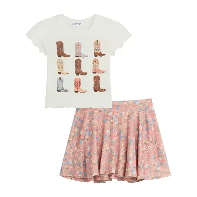 Byer California Little Girls 2-pc. Skirt Set