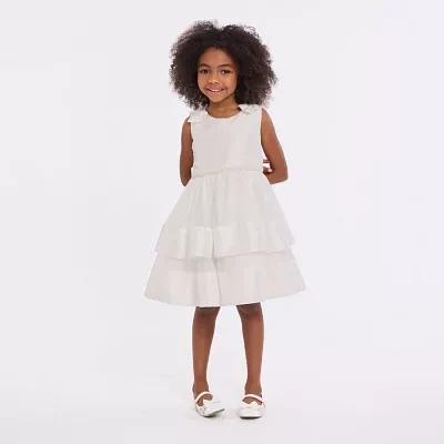 Bonnie Jean Little & Big Girls Flower Girl Sleeveless Fit + Flare Dress