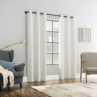 Sun Zero Aldwin Grommet Top Energy Saving 100% Blackout Single Curtain Panels