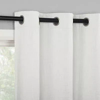 Sun Zero Aldwin Grommet Top Energy Saving 100% Blackout Single Curtain Panels