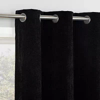 Sun Zero Isidora Grommet Top Energy Saving 100% Blackout Single Curtain Panels
