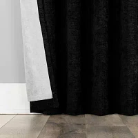 Sun Zero Isidora Grommet Top Energy Saving 100% Blackout Single Curtain Panels