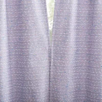 Sun Zero Sylo Rod Pocket Energy Saving 100% Blackout Single Curtain Panels