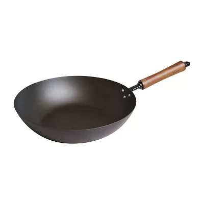 Joyce Chen Classic Series Pre-Seasoned Carbon Steel 12" Stir Fry Pan