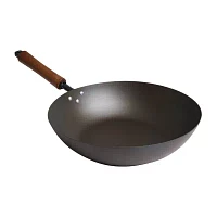 Joyce Chen Classic Series Pre-Seasoned Carbon Steel 12" Stir Fry Pan