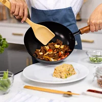 Joyce Chen Classic Series Carbon Steel Ceramic 9.5" Stir Fry Pan