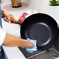 Joyce Chen Classic Series Carbon Steel Ceramic 12" Stir Fry Pan