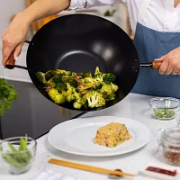 Joyce Chen Classic Series Carbon Steel Ceramic 14" Wok