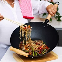 Joyce Chen Professional Series Carbon Steel 13-pc. Wok Set