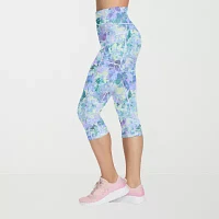 Skechers Womens GOWALK Seascape High Rise Floral Capri