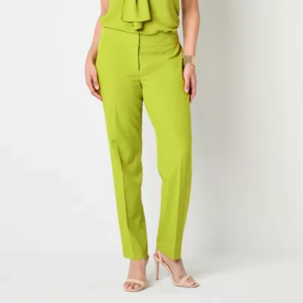 Black Label by Evan-Picone Womens Straight Fit Suit Pant