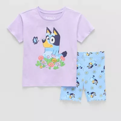 Toddler Girls 2-pc. Bluey Short Set