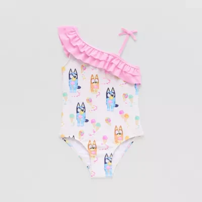 Toddler Girls Bluey One Piece Swimsuit