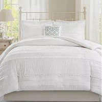 Madison Park Isabella 4-pc. 2-in-1 Duvet & Coverlet Set