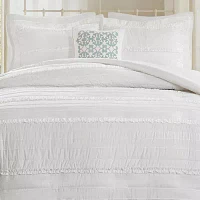 Madison Park Isabella 4-pc. 2-in-1 Duvet & Coverlet Set