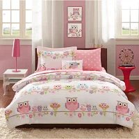 Mi Zone Kids Nocturnal Nellie Complete Bedding Set with Sheets decorative pillow