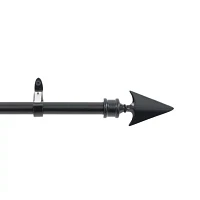 Deco Window Flat Arrow 3/4 Adjustable Curtain Rod