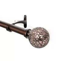 Deco Window Glory Mosaic 1 Adjustable Curtain Rod