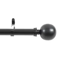 Deco Window Round Ball 1 Adjustable Curtain Rod