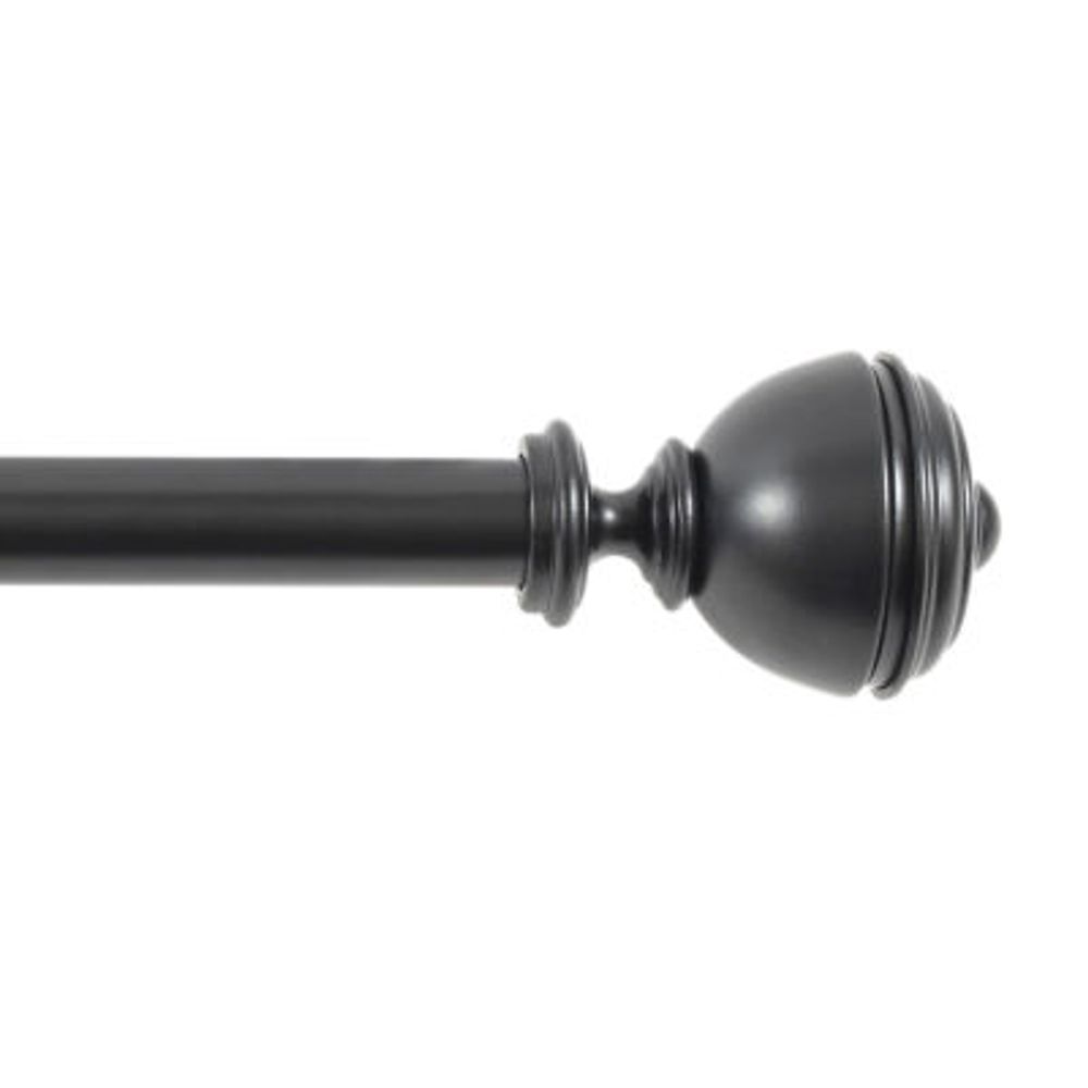 Deco Window Oval Urn 1 Adjustable Curtain Rod