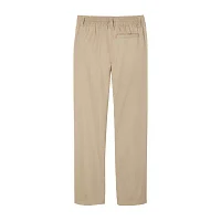 French Toast Little & Big Boys Relaxed Fit Pull-On Pant Straight Flat Front