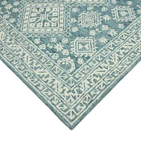 Boston 2 Geometric Hand Tufted Indoor Rectangular Accent Rug