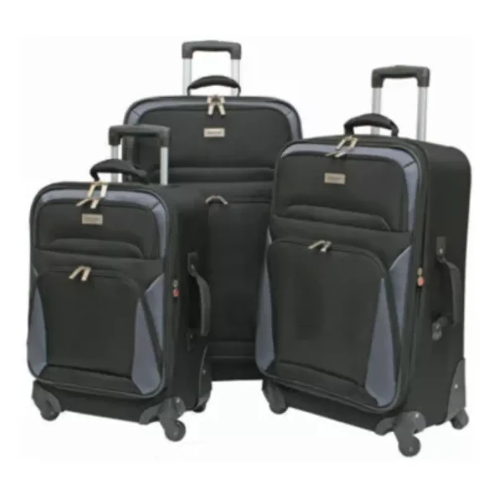 Geoffrey Beene Brentwood 3-pc. Softside Luggage Set