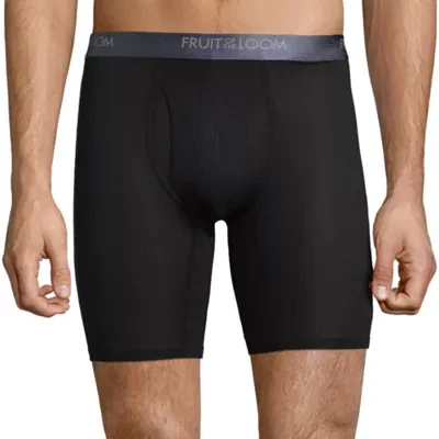 Fruit of the Loom Everlight 2+1 Long Leg Boxer Briefs Bonus Pack