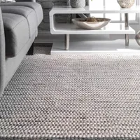 nuLoom Jenson Tassel Hand Tufted Handmade Area Rug