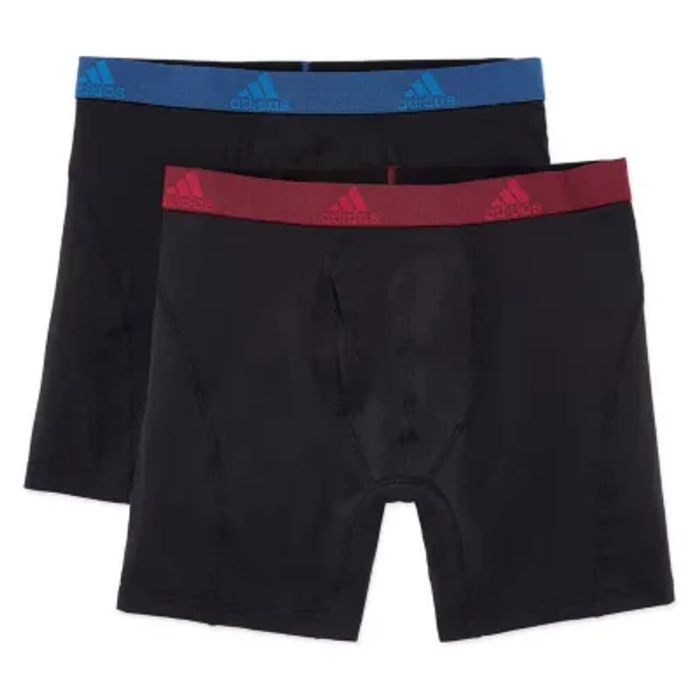 adidas Sport Performance Mens 2 Pack Boxer Briefs