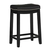 Lakeland Upholstered Backless Counter Stool