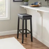 Lakeland Upholstered Backless Barstool