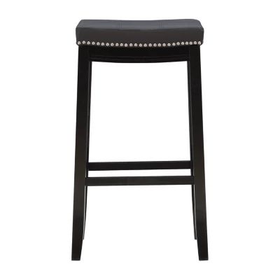 Lakeland Upholstered Backless Barstool