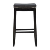 Lakeland Upholstered Backless Barstool