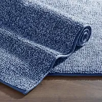 Fieldcrest Mingled Reversible Bath Rug