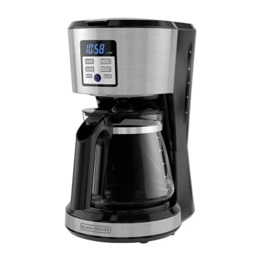 Black+Decker 12-Cup Programmable Coffee Maker With Vortex Technology