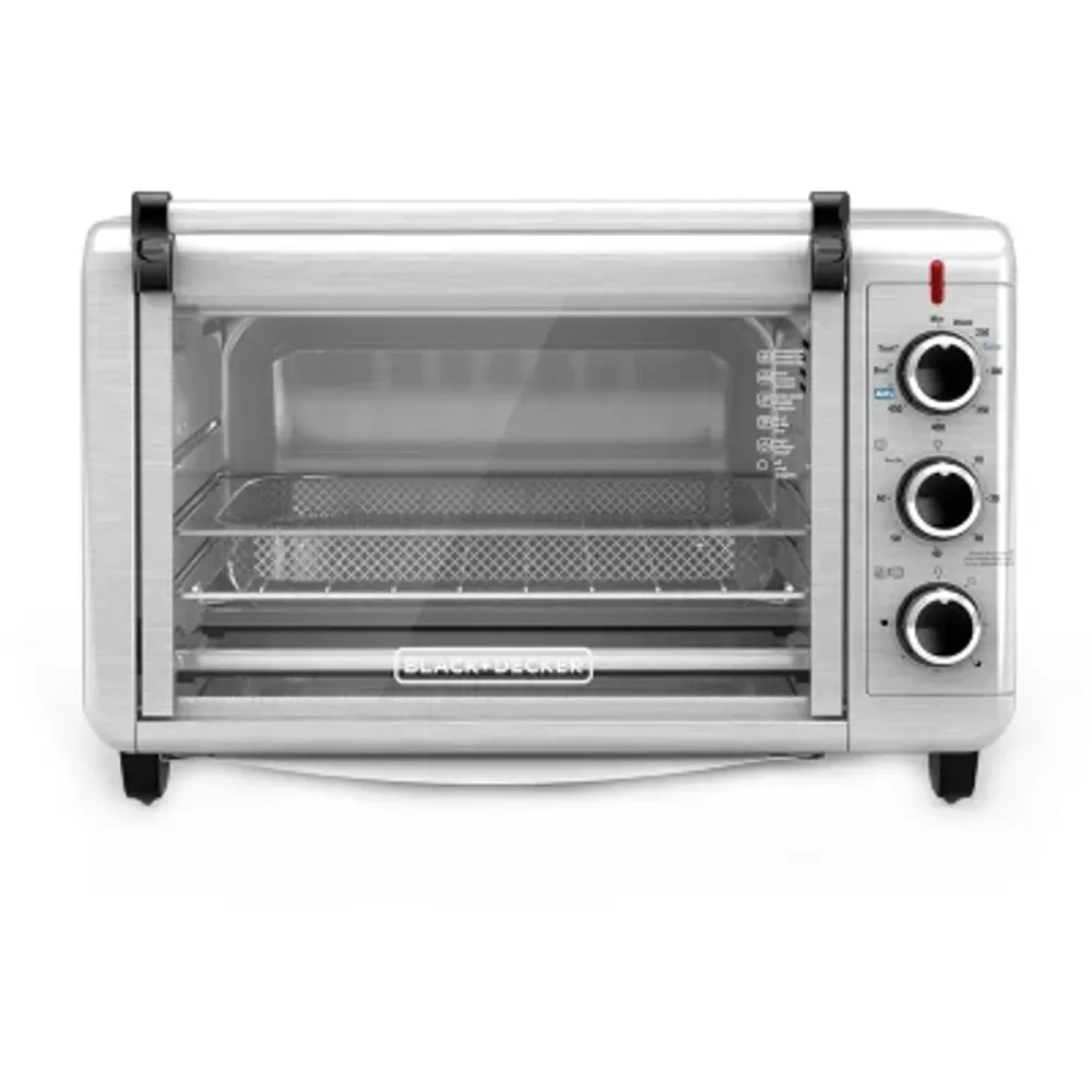 Black+Decker 6-Slice Crisp 'N Bake Air Fryer Toaster Oven