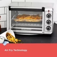 Black+Decker 6-Slice Crisp 'N Bake Air Fryer Toaster Oven